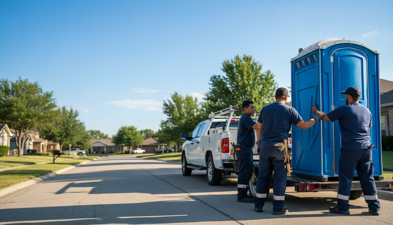 Portable Toilet Rental in Ardmore, OK near me